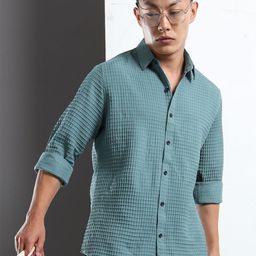 THE BEETEL HOUSE Self Design Casual Shirt-picture-42