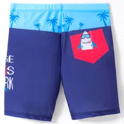 Bosky Swimwear Shark Print Swimming Trunk - Multicolor image 2