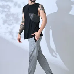 STARFOX Men Cotton Mid Rise Track Pants image 3