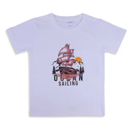 cavio CAVIOCotton Half Sleeves Abstract Printed Shirt With Tee - Pink image 4