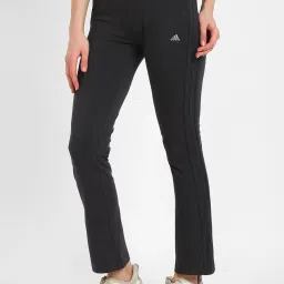 Adidas Grey Regular Fit Yoga Track Pants image 3