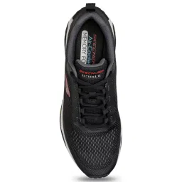 Skechers Men's SKECH-AIR EXTREME V2 - TRIDEN Black Red Casual Sneakers image 4