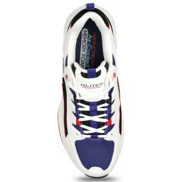 Skechers Men's D'LITES 4.0 - ENERGY CODE White Navy Red Casual Sneakers image 4