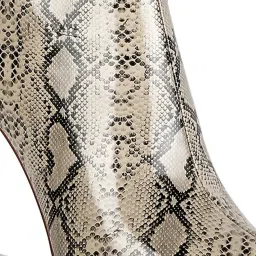 London Rag Women's Nude Stiletto Booties image 4