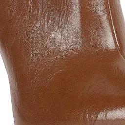 London Rag Women's Tan Stiletto Booties image 4