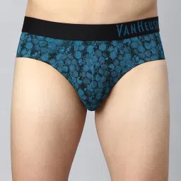 Van Heusen Innerwear Multicolor Cotton Regular Fit Briefs - Pack of 3 image 4