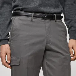 MANGO MAN Cargos Style Trousers image 4
