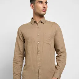 Peregrine by Pantaloons Brown Shirt image 1