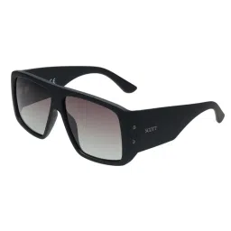 SCOTT Grey UV Protection Irregular Sunglasses for Men image 1