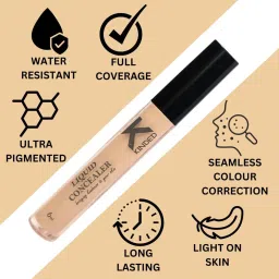 KINDED Liquid Concealer 06 Cream Cushion & 07 Contour Brown Combo image 3
