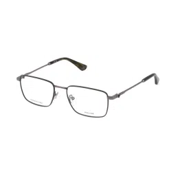 Police Green Rectangular Eyewear Frames for Men VPLL69K54508FR image 1