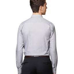 Park Avenue Grey Slim Fit Shirt image 2