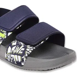 Pantaloons Junior Navy & Grey Floater Sandals image 4