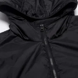 Calvin Klein Jeans Black Regular Fit Hooded Jacket image 4