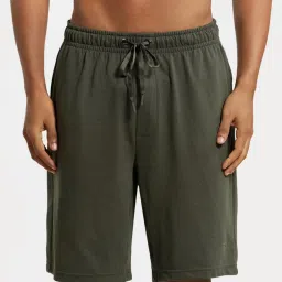 Jockey AM37 Men's Super Combed Cotton Rich Mesh Elastane Stretch Regular Fit Solid Shorts image 1