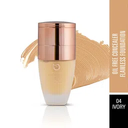 Matt Look Oil-Free Concealer Flawless Foundation 04 Ivory - 43 gm image 1