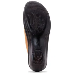 Khadim Women's Brown Casual Wedges image 4