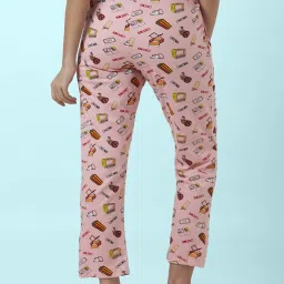 Dreamz by Pantaloons Pink Cotton Printed Pyjamas - Pack Of 2 image 4