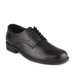 Red Chief Men's Black Derby Shoes image 4