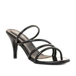 khadim Cleo by Khadims Women's Black Casual Stilettos image 4