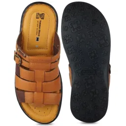 Red Chief Men's Brown Casual Sandals image 4