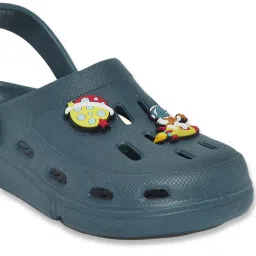 Pantaloons Junior Teal Blue Back Strap Clogs image 4