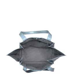 Toteteca Blue Textured Medium Tote Handbag image 4