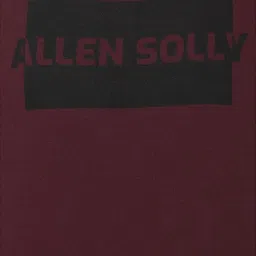 Allen Solly Maroon Cotton Regular Fit Printed SweatShirt image 4