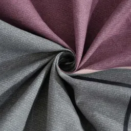 Klotthe Purple Cotton Blend 300 TC Elastic Bed Sheet With 2 Pillow Covers image 4