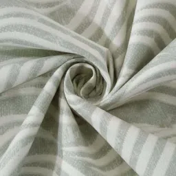 Klotthe Grey Cotton Blend 300 TC Elastic Bed Sheet With 2 Pillow Covers image 4