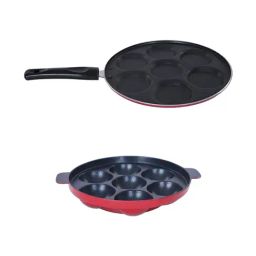 Nirlon Red Aluminium Non-Stick Cookware Essential Combo with Bakelite Handle - Set of 2-picture-6