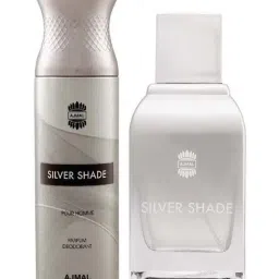 Ajmal Silver Shade Eau de Parfum & Parfum Deodorant Combo for Men-image-34