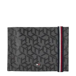 Tommy Hilfiger Grey Casual Leather Money Clip Wallet for Men-picture-40