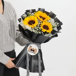 Sunflower Charm Father's Day Bouquet image 2