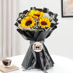 Sunflower Charm Father's Day Bouquet image 1
