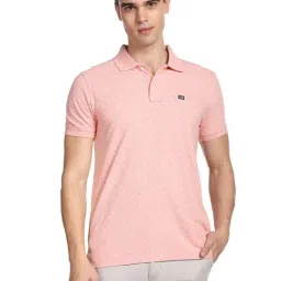 Arrow Pink Regular Fit Printed Polo T-Shirt-image-28