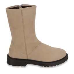 Yoho Women's Extra coushioned High Ankle Slays Beige Booties-picture-9