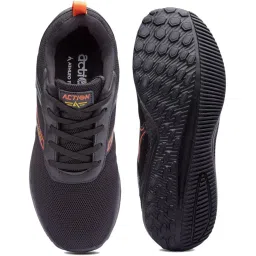 Action Men's Black Running Shoes image 4