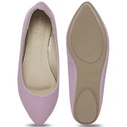 Forever Glam by Pantaloons Women's Pink Flat Ballets image 4