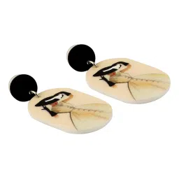 Joker & Witch Multi Vacation Vibe Lady In Dangler Earrings image 4