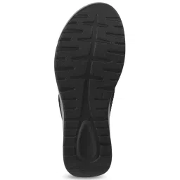 Walkway Women's Black Thong Wedges image 4