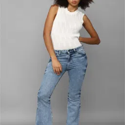 Allen Solly Blue Cotton Mid Rise Jeans image 4