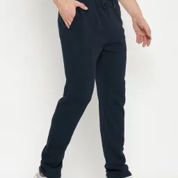 Cantabil Navy Regular Fit Trackpants image 4
