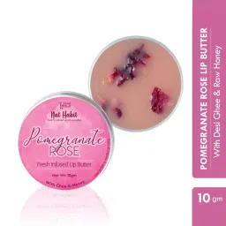 Nat Habit Pomegranate Rose Lip Butter - 10 gm image 1