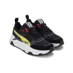Puma Kids Trinity Spongebob Jr Black & Yellow Casual Sneakers image 4