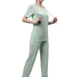 Vimal Jonney Green T-Shirt With Trackpants image 4