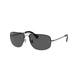 Ray-Ban Grey Square Unisex Sunglasses image 1