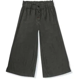 Gini & Jony Kids Grey Regular Fit Culottes Pants image 1