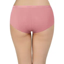 Amante Red & Pink Cotton Hipster Panties - Pack Of 2 image 4