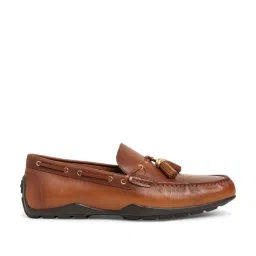 Aldo Men's Cognac Boat Shoes image 1
